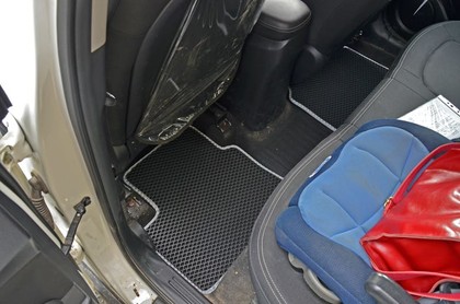 Ворсовые коврики на KIA Soul II 2014 - 2019 в Новороссийске