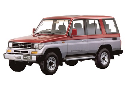 Ворсовые коврики на Toyota Land Cruiser Prado 70 1984 - 2025 в Новороссийске