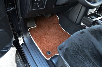 Ворсовые коврики на Toyota Land Cruiser Prado 150 2009 - 2023 в Новороссийске