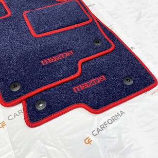 Ворсовые коврики на Mazda MX5 III 2005&nbsp;-&nbsp;2015 в Новороссийске