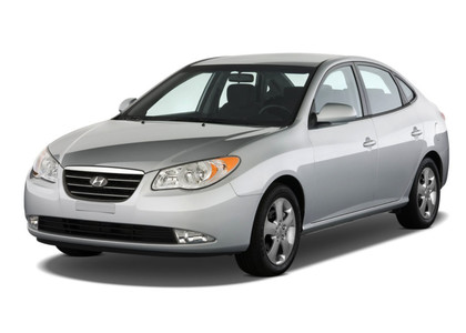 Ворсовые коврики на Hyundai Elantra 4 (HD) 2006 - 2011 в Новороссийске