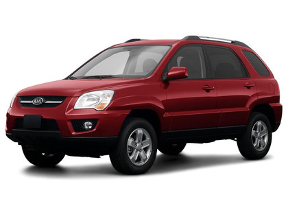 Ворсовые коврики на KIA Sportage II 2004 - 2009 в Новороссийске