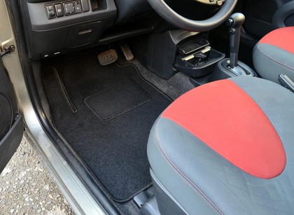 Ворсовые коврики на Nissan Micra (K12) 2003 - 2010 в Новороссийске