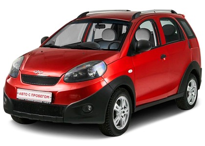 Ворсовые коврики на Chery IndiS 2011 - 2016 в Новороссийске