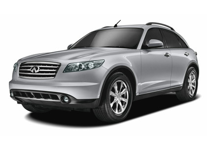 Ворсовые коврики на Infiniti FX I 2003 - 2008 в Новороссийске
