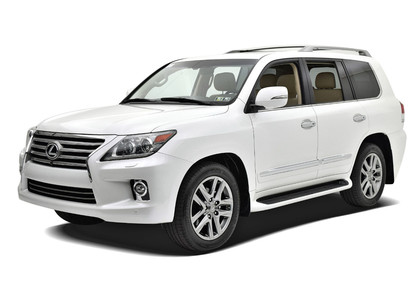 EVA коврики на Lexus LX 570 и LX450d 2007 - 2023 в Новороссийске
