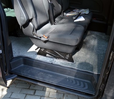 Ворсовые коврики на Mercedes V-класс (W447) 2014 - 2025 в Новороссийске