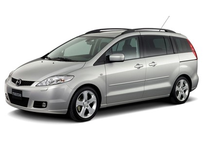 Ворсовые коврики на Mazda 5 2004 - 2011 в Новороссийске