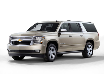 Ворсовые коврики на Chevrolet Suburban 2014 - 2020 в Новороссийске