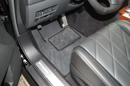 Ворсовые коврики на Infiniti FX II 2009 - 2014 в Новороссийске