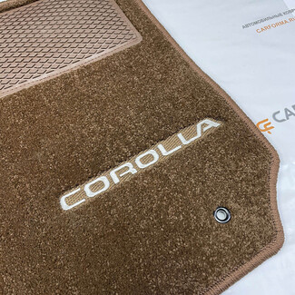 Ворсовые коврики на Toyota Corolla (E10) 1991&nbsp;-&nbsp;2002 в Новороссийске