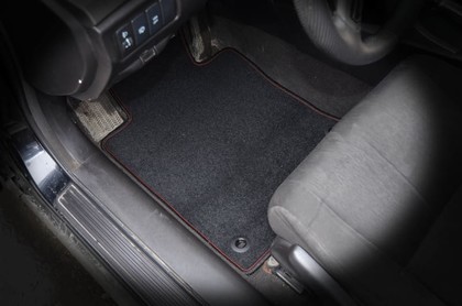 Ворсовые коврики на Honda Accord VIII 2007 - 2013 в Новороссийске