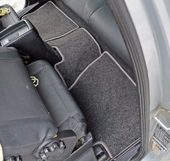 Ворсовые коврики на Land Rover Freelander I 1998 - 2006 в Новороссийске