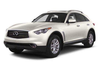 Ворсовые коврики на Infiniti FX II 2009 - 2014 в Новороссийске