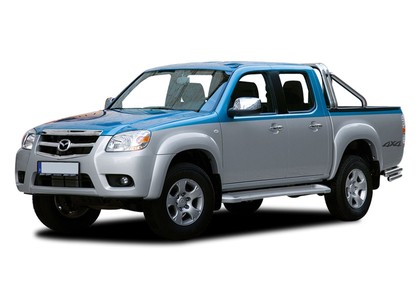 Ворсовые коврики на Mazda BT-50 I 2006 - 2012 в Новороссийске