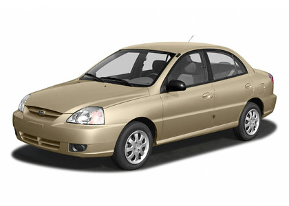 Ворсовые коврики на KIA Rio I 2000 - 2005 в Новороссийске