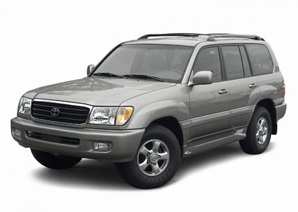 Ворсовые коврики на Toyota Land Cruiser 105 1998 - 2002 в Новороссийске