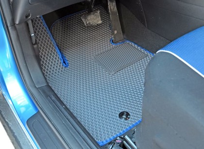 Ворсовые коврики на KIA Soul II 2014 - 2019 в Новороссийске