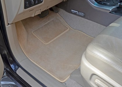 Ворсовые коврики на Toyota Land Cruiser Prado 120 2002 - 2009 в Новороссийске