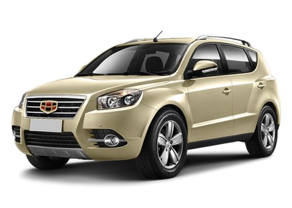 EVA коврики на Geely Emgrand X7 первый рестайлинг 2016 - 2018 в Новороссийске