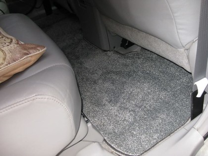 Ворсовые коврики на Toyota Highlander II 2007 - 2013 в Новороссийске