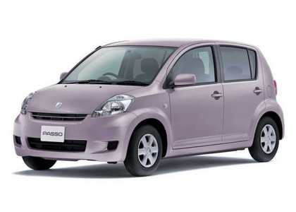 Ворсовые коврики на Toyota Passo I 2004 - 2010 в Новороссийске